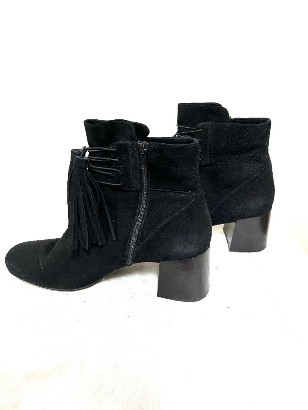 Vera Cuoio Tassle Fringe Boots Size 42/Size 11